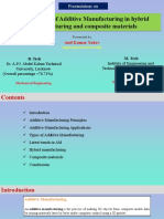 Application of Additive Manufacturing in Hybrid Manufacturing and Composite Materials