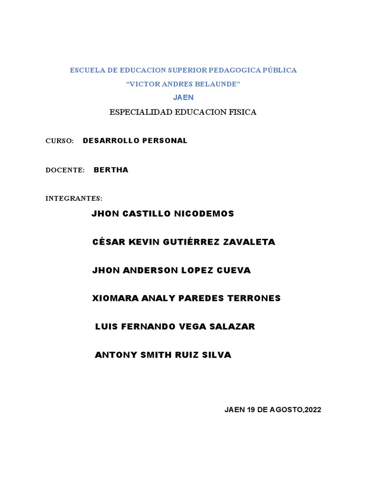 Texto Argumentativo Sobre El Rol Social Que Cumple El Docente para ...