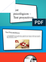 Test Proyectivos - Psicométricos