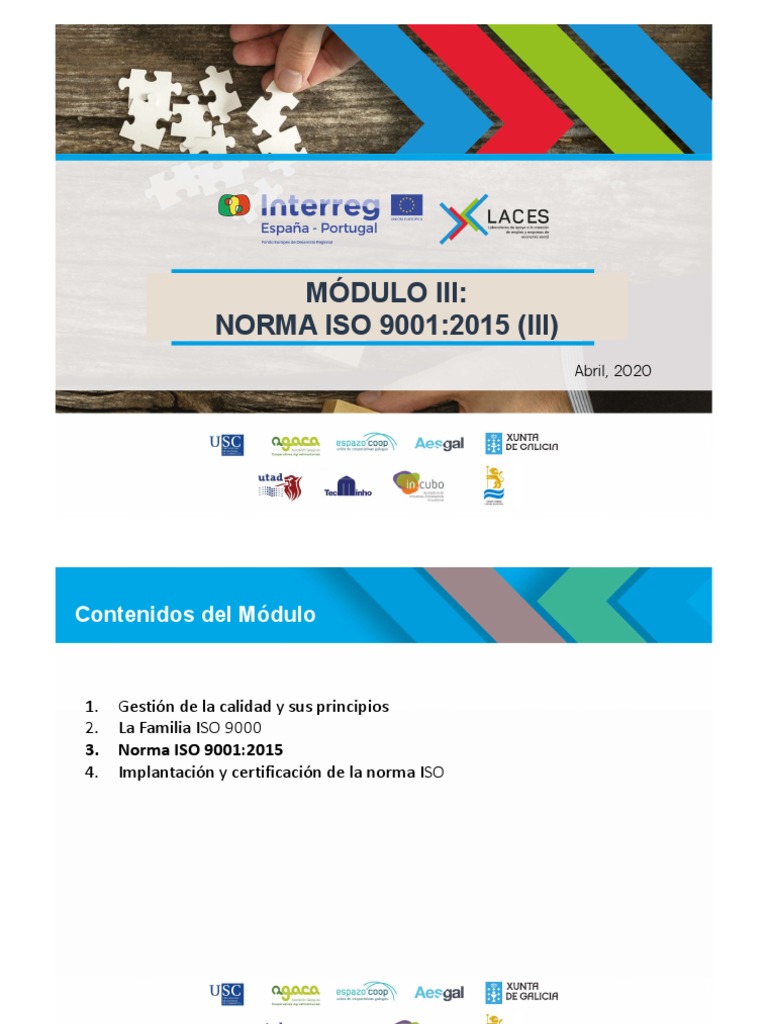3 Normas ISO - ES III | PDF | Gestión de la calidad | Calidad (comercial)