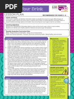 8 - Lesson Plan - Rethink Your Drink Final