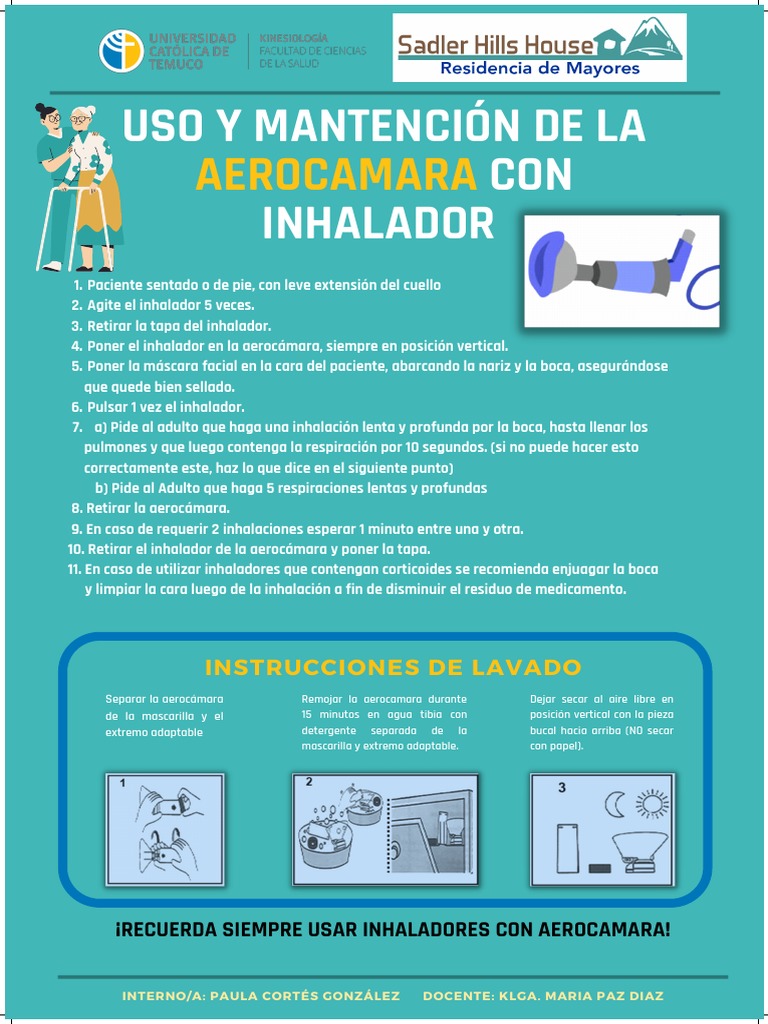 Uso de Aerocamara | PDF, image size:768x1024