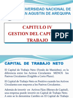 Capitulo Iv Gestion Del Capital de Trabajo