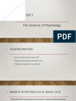 The Science of Psychology Chapter 1