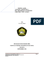 1-2.a) Bahan Ajar Anal. Struktur 1 Metode Unit Load 84 Halaman Semester Gasal - (22-23)