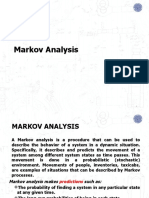 Markov Analysis