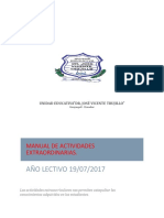 Manual de Programas Extracurriculares 2017-2018