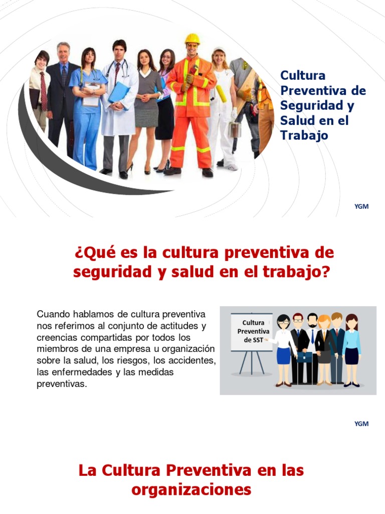 Cultura Preventiva en Seguridad Laboral | PDF