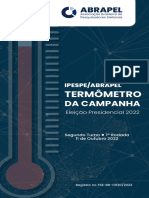 Relatório Termômetro Da Campanha - Ipespe-Abrapel - Rodada 06 (11 Out 2022)