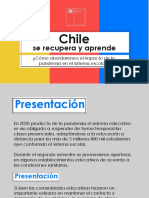 Chile Se Recupera y Aprende