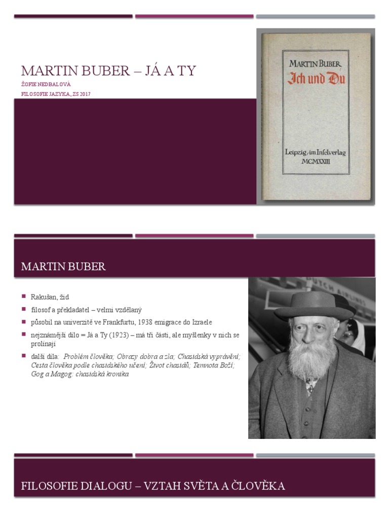 Martin Buber | PDF