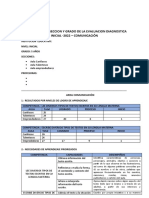 Modelo de Resultados Evaluacion Diagnostica Inicial Final