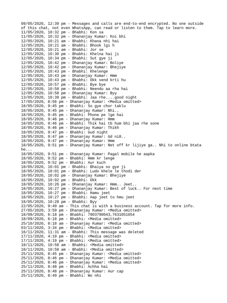 WhatsApp Chat With Bhabhi PDF