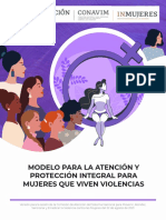 2022 Sept - Modelo - para - La - Atención y Protección - Integral - Violencia - Contra Las Mujeres - Sipinna