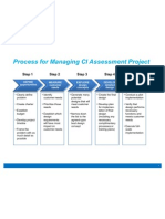 Managing CI Assessment Projects with a 5-Step Process