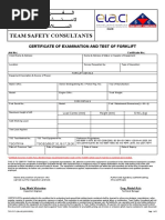 Load Test Certificate | PDF