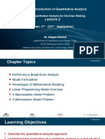 Lec 3 4 Introduction of Quantitative Analysis