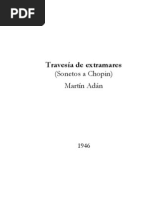 Travesía de extramares de Martín Adán