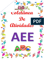 Atividades Do AEE Educação Especial