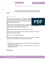 Estres y Salud Mental Qué Sé y Qué Puedo Hacer