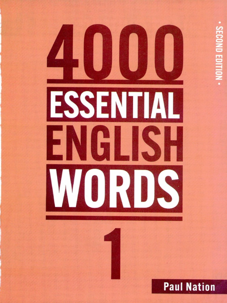 4000 Essential English Words 2nd Edition 1 | PDF