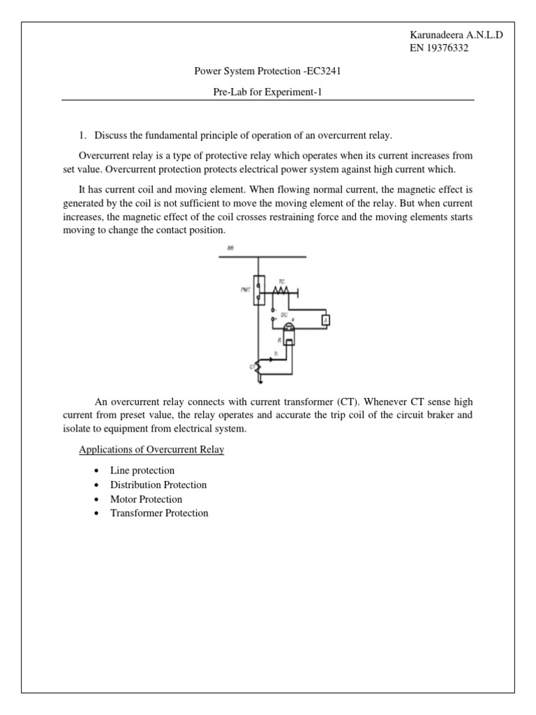 Power System Protection PDF Relay Electrical Substation