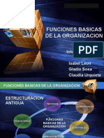 Funciones Basicas de La Organizacion Diaspositivas Power Point 97-2003