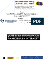 Informacion Financiera en Internet