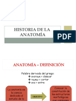 Historia Anatomia