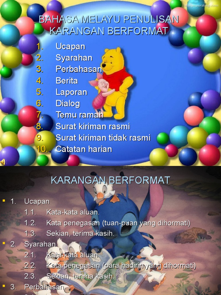 Format Karangan