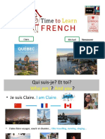 1st French Lesson With Michael - 1er Cours de Français Avec Michael 2022-09-24