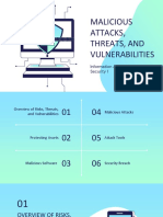 003 - Malicious Attacks, Threats, and Vulnerabilities