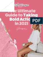 Your Ultimate Guide To Taking Bold Action in 2021