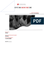French-The Tef Business Summary Template