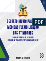 Decreto flexibiliza atividades e define penalidades em Santa Izabel do Pará