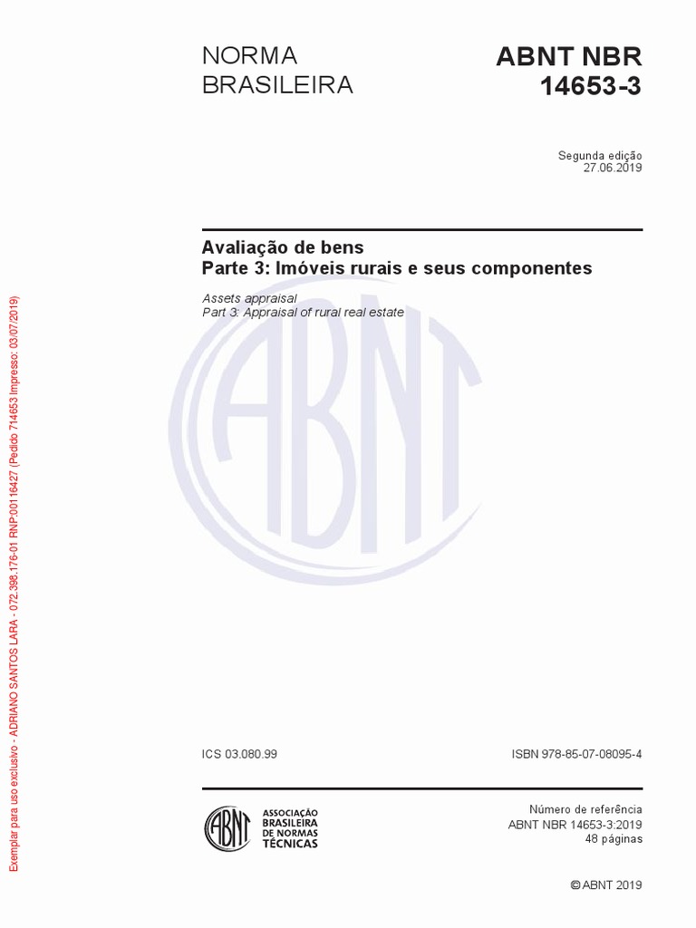 Nbr 14 653 3