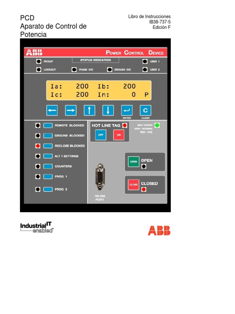 Manual PCD 2000 en Español | PDF | Transformador | Energia electrica