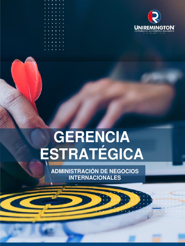 Gerencia Estratégica 2018 Ani Pdf Planificación Gestión Estratégica