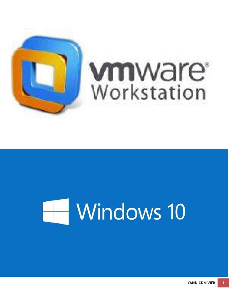 Installation de Windows 10 sur VMware | PDF | Machine virtuelle | VMware