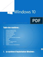 01 - Windows 10 - Présentation