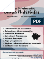 Proceso de Integración Recursos Materiales