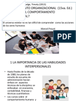 Comportamiento organizacional y habilidades gerenciales