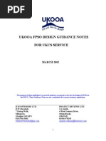 UKOOA FPSO Design Guidance Notes