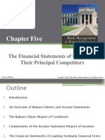 Chapter 5 (The Financial Statements of Banks and Their Principal Competitors)
