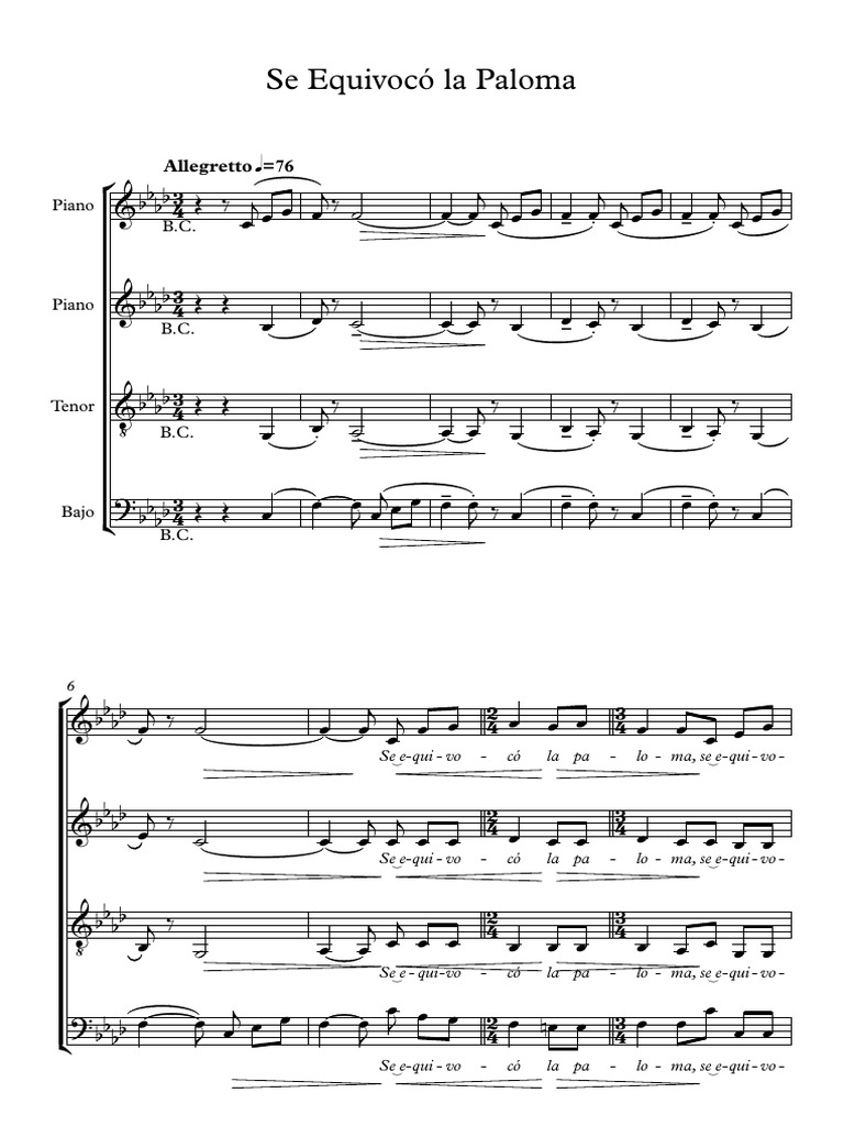 Se Equivocó La Paloma Pdf