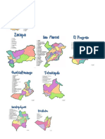 Mapa de Los Departamentos de Guate y Mas