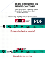 S02.s1 - Ley de Ohm, Kirchhoff, Elementos Activos y Pasivos, Conexiones Resistencia Serie y Paralelo