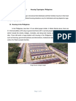 Housing Typologies in the Philippines