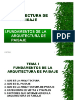 Fundamentos de La Arquitectura Del Paisaje