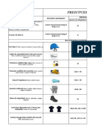 Presupuesto Anual 2022 SST Que Frio